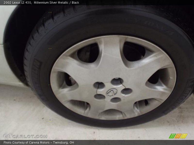 Millennium Silver Metallic / Black 2002 Lexus LS 430