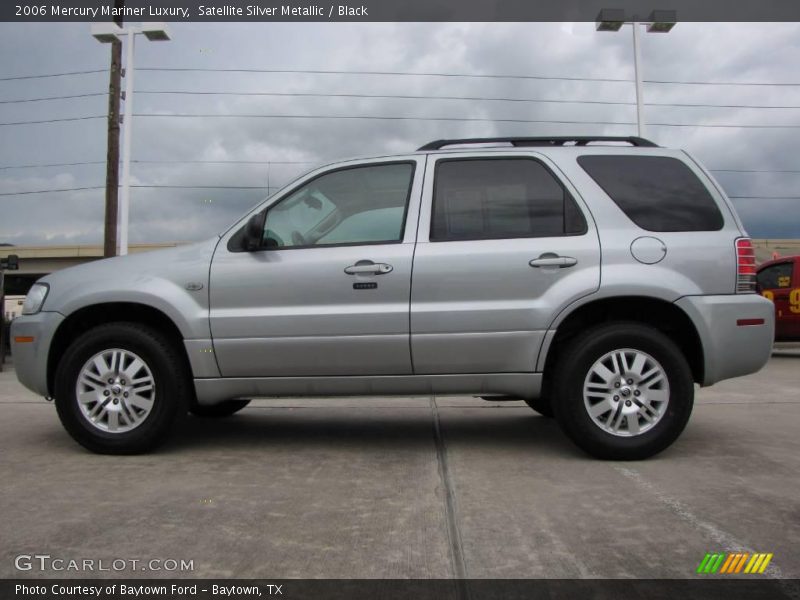 Satellite Silver Metallic / Black 2006 Mercury Mariner Luxury