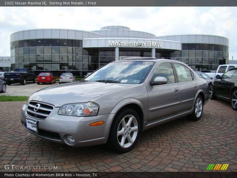 Sterling Mist Metallic / Frost 2002 Nissan Maxima SE