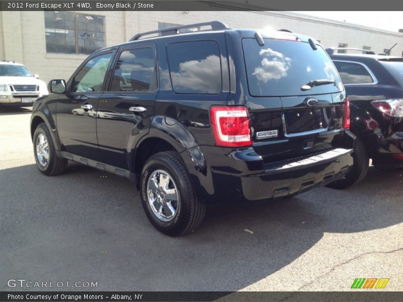 Ebony Black / Stone 2012 Ford Escape XLT 4WD