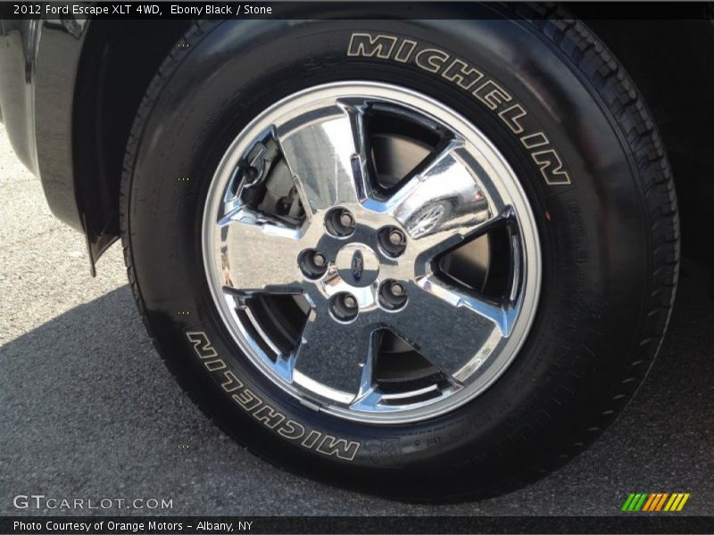 Ebony Black / Stone 2012 Ford Escape XLT 4WD