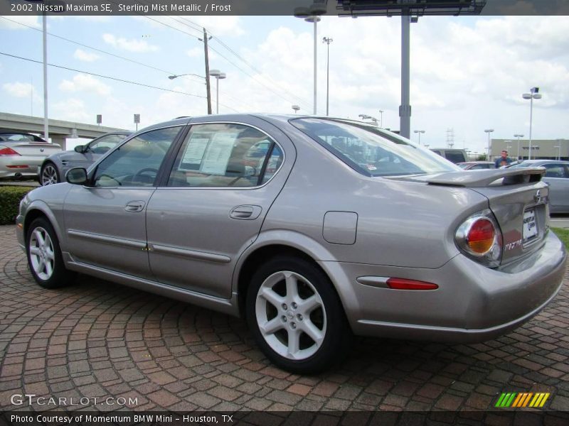 Sterling Mist Metallic / Frost 2002 Nissan Maxima SE