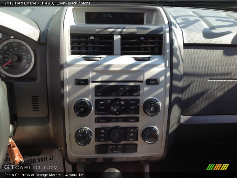 Ebony Black / Stone 2012 Ford Escape XLT 4WD