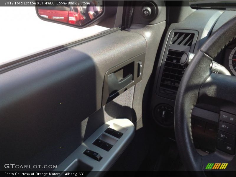 Ebony Black / Stone 2012 Ford Escape XLT 4WD
