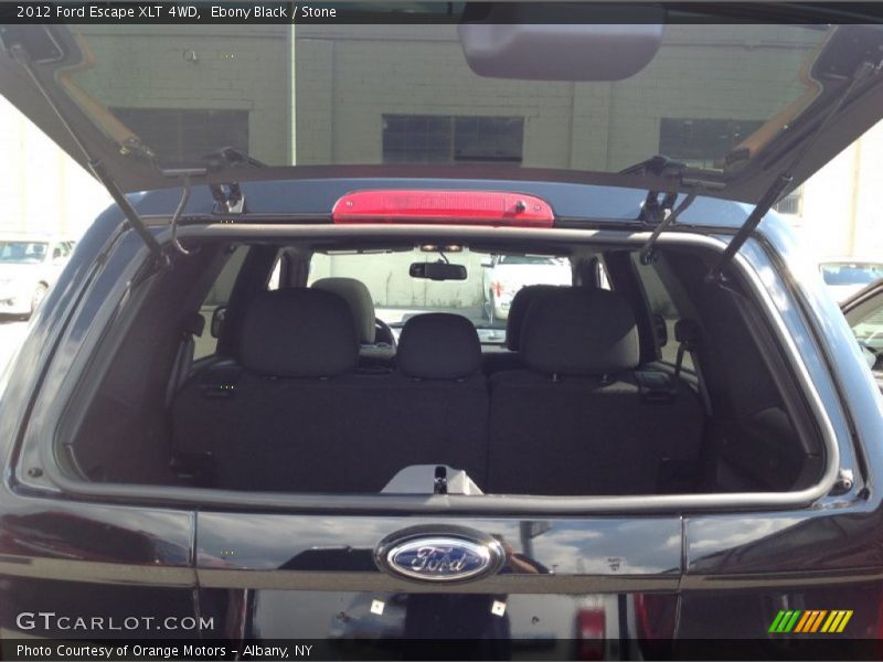 Ebony Black / Stone 2012 Ford Escape XLT 4WD
