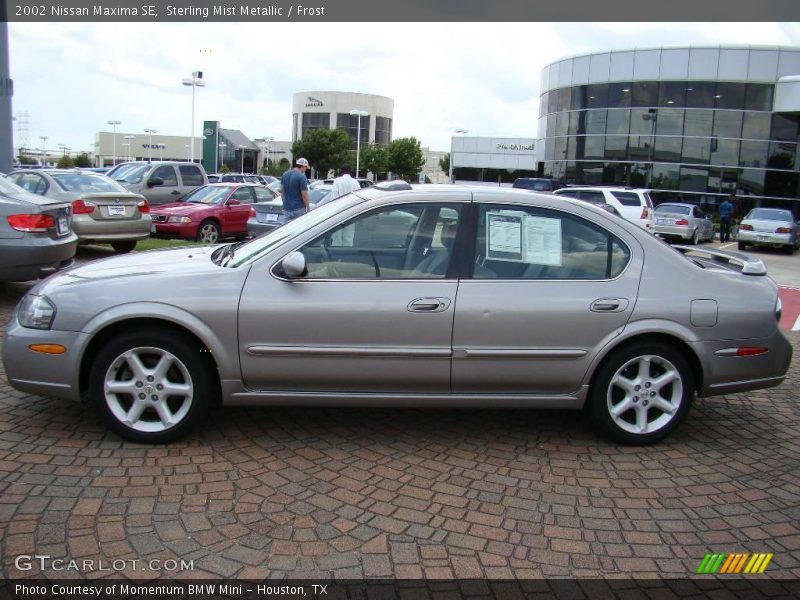 Sterling Mist Metallic / Frost 2002 Nissan Maxima SE