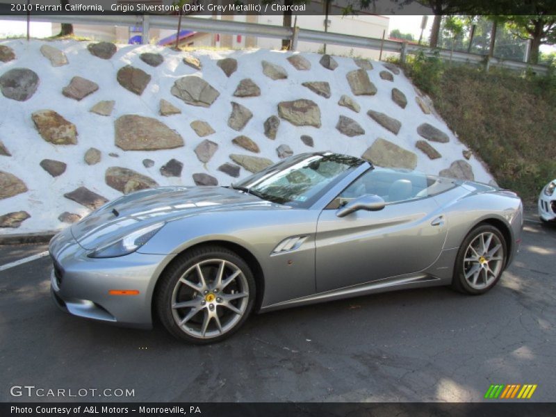Grigio Silverstone (Dark Grey Metallic) / Charcoal 2010 Ferrari California