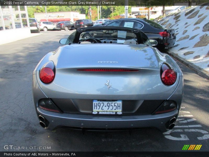 Grigio Silverstone (Dark Grey Metallic) / Charcoal 2010 Ferrari California