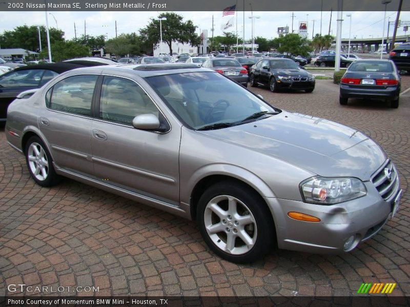 Sterling Mist Metallic / Frost 2002 Nissan Maxima SE