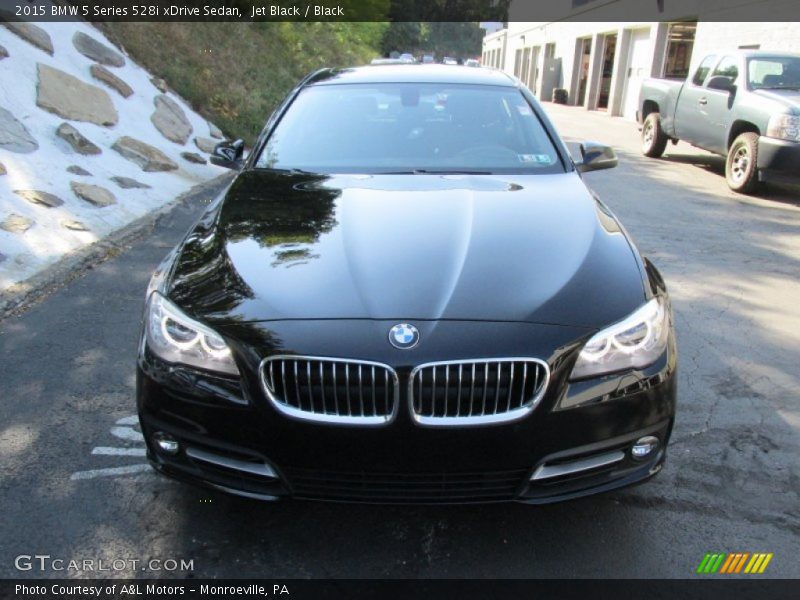 Jet Black / Black 2015 BMW 5 Series 528i xDrive Sedan