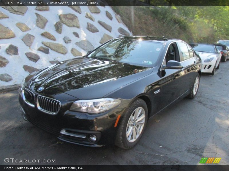 Jet Black / Black 2015 BMW 5 Series 528i xDrive Sedan