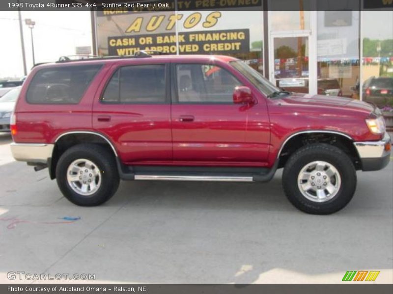 Sunfire Red Pearl / Oak 1998 Toyota 4Runner SR5 4x4