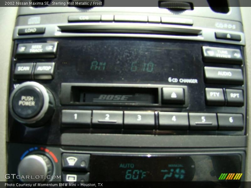 Sterling Mist Metallic / Frost 2002 Nissan Maxima SE