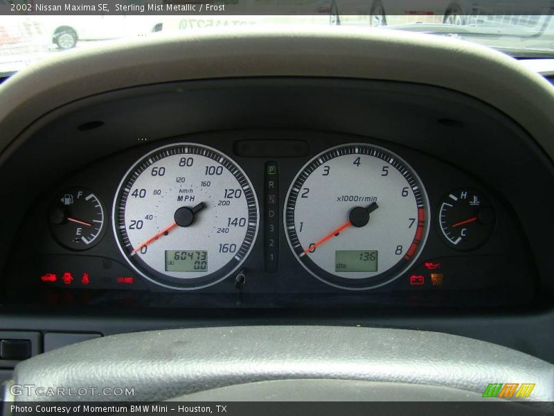 Sterling Mist Metallic / Frost 2002 Nissan Maxima SE
