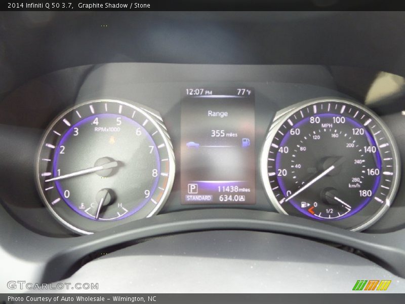 Graphite Shadow / Stone 2014 Infiniti Q 50 3.7