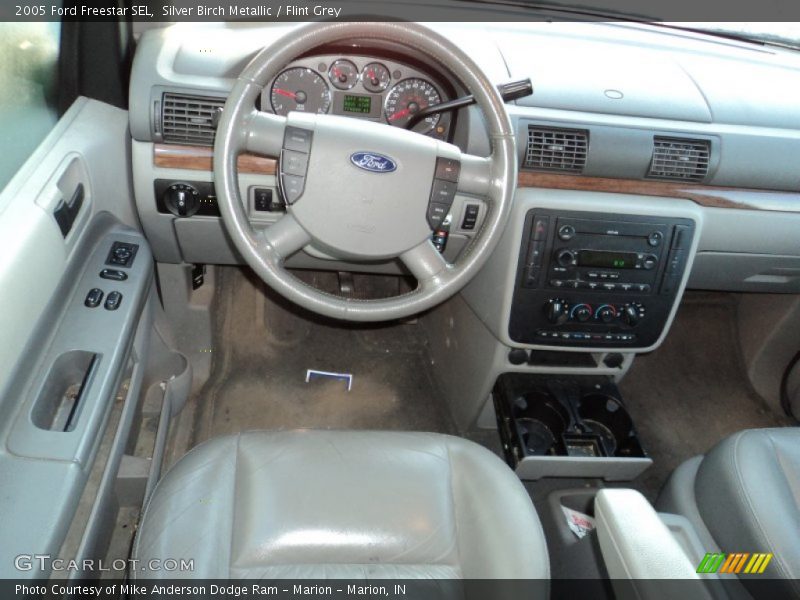 Silver Birch Metallic / Flint Grey 2005 Ford Freestar SEL