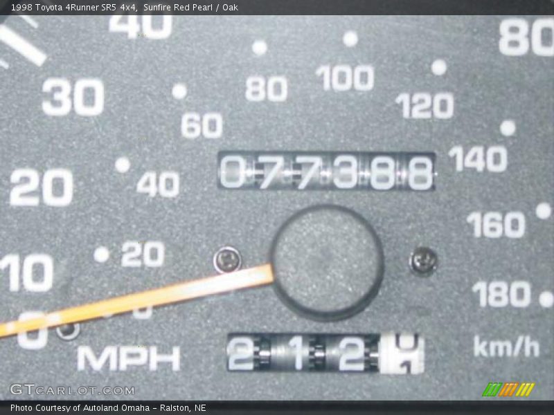 Sunfire Red Pearl / Oak 1998 Toyota 4Runner SR5 4x4