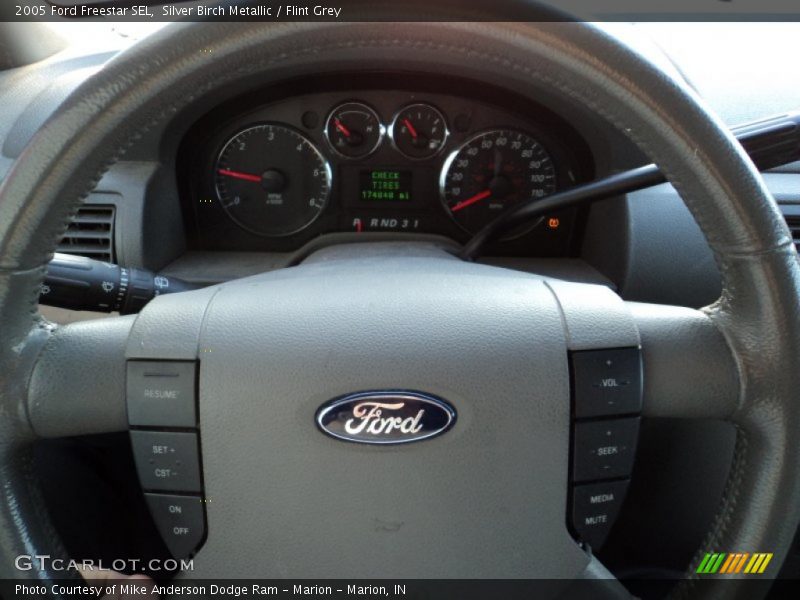 Silver Birch Metallic / Flint Grey 2005 Ford Freestar SEL