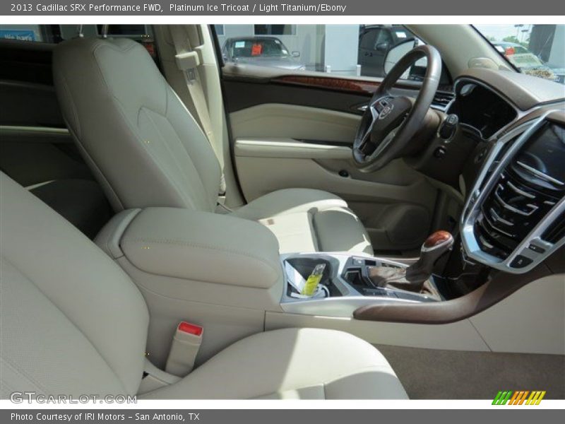 Platinum Ice Tricoat / Light Titanium/Ebony 2013 Cadillac SRX Performance FWD