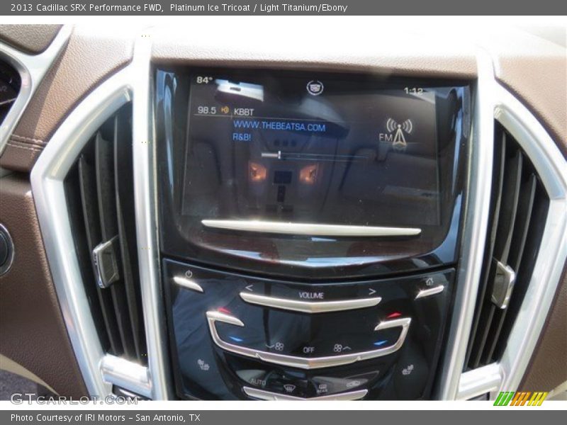 Platinum Ice Tricoat / Light Titanium/Ebony 2013 Cadillac SRX Performance FWD