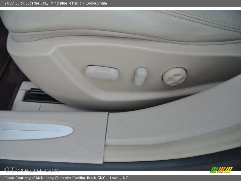Ming Blue Metallic / Cocoa/Shale 2007 Buick Lucerne CXL