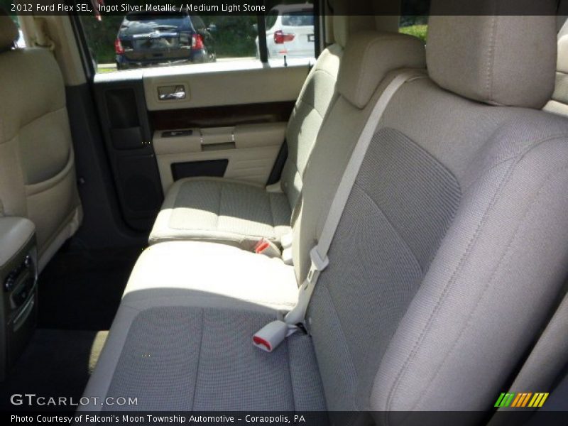 Ingot Silver Metallic / Medium Light Stone 2012 Ford Flex SEL