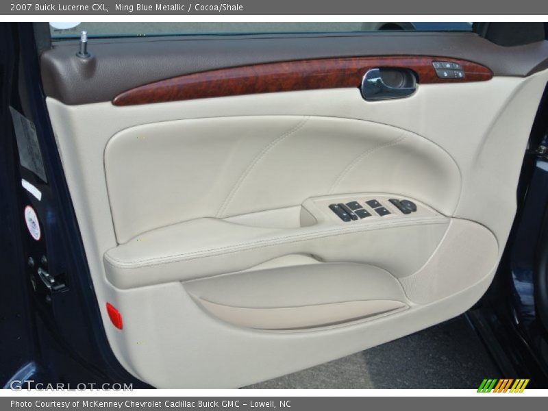Ming Blue Metallic / Cocoa/Shale 2007 Buick Lucerne CXL