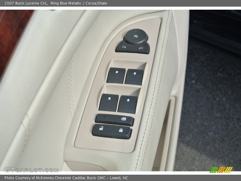 Ming Blue Metallic / Cocoa/Shale 2007 Buick Lucerne CXL