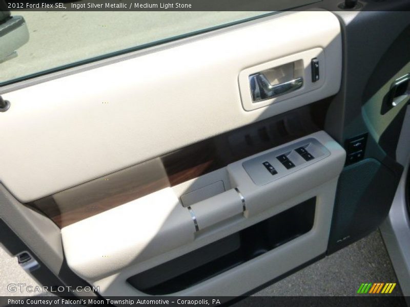 Ingot Silver Metallic / Medium Light Stone 2012 Ford Flex SEL