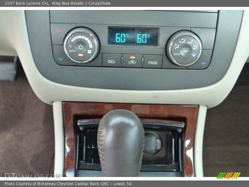 Ming Blue Metallic / Cocoa/Shale 2007 Buick Lucerne CXL