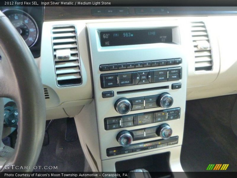 Ingot Silver Metallic / Medium Light Stone 2012 Ford Flex SEL