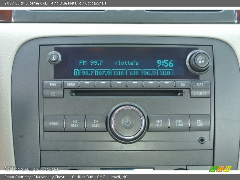 Ming Blue Metallic / Cocoa/Shale 2007 Buick Lucerne CXL