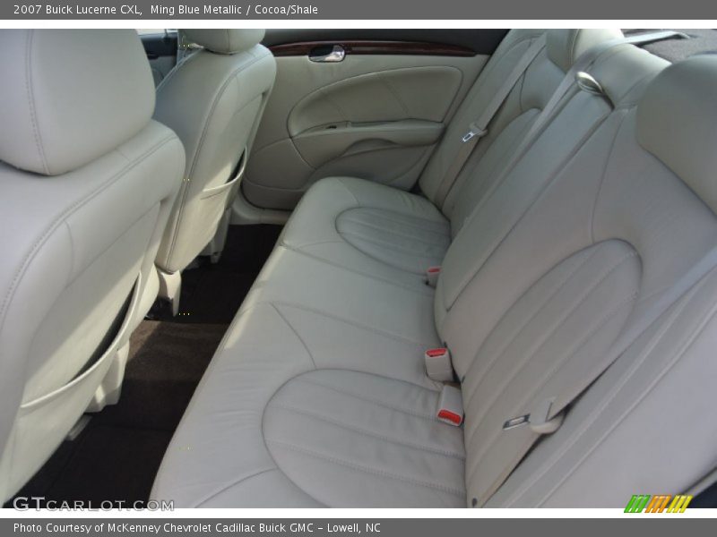 Ming Blue Metallic / Cocoa/Shale 2007 Buick Lucerne CXL