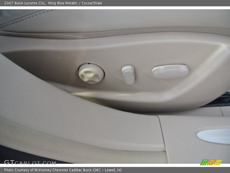 Ming Blue Metallic / Cocoa/Shale 2007 Buick Lucerne CXL