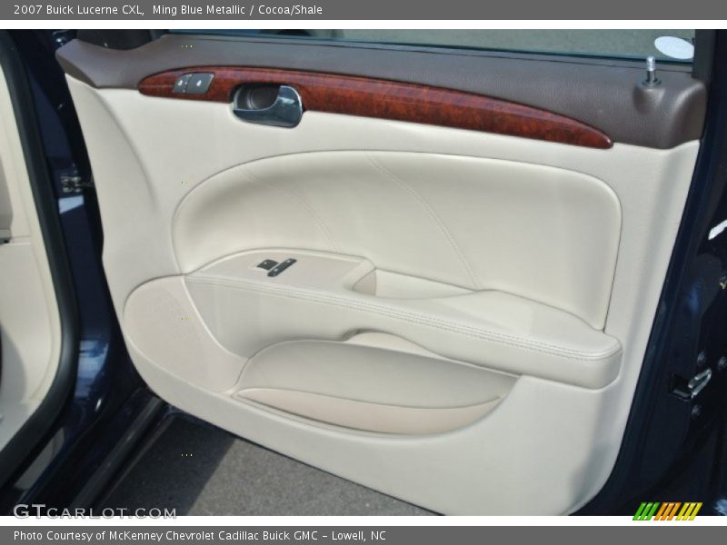 Ming Blue Metallic / Cocoa/Shale 2007 Buick Lucerne CXL