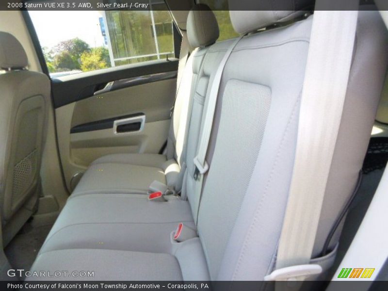 Silver Pearl / Gray 2008 Saturn VUE XE 3.5 AWD