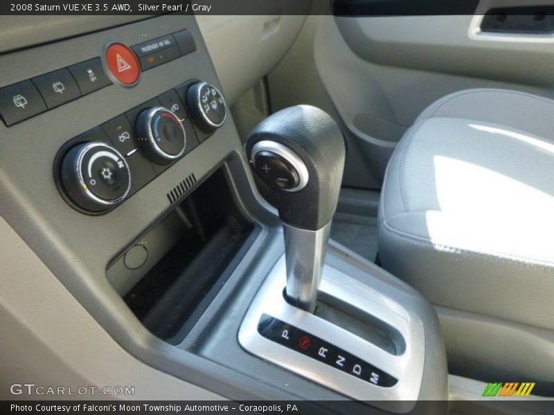 Silver Pearl / Gray 2008 Saturn VUE XE 3.5 AWD