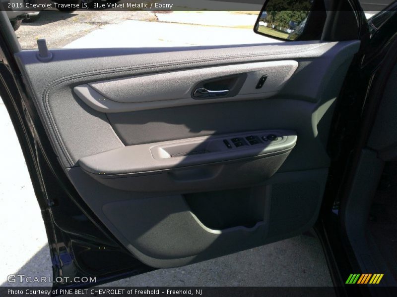 Blue Velvet Metallic / Ebony 2015 Chevrolet Traverse LS