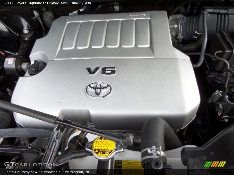 Black / Ash 2012 Toyota Highlander Limited 4WD