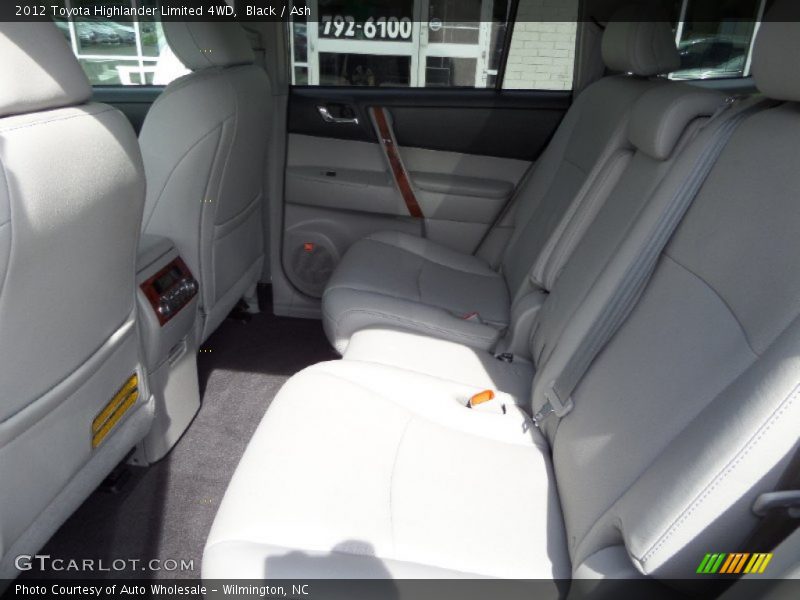Black / Ash 2012 Toyota Highlander Limited 4WD