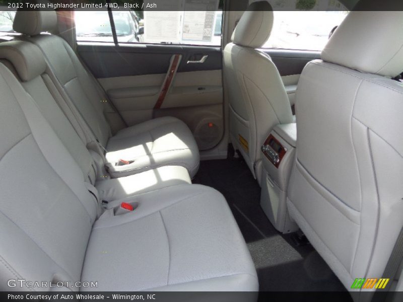 Black / Ash 2012 Toyota Highlander Limited 4WD