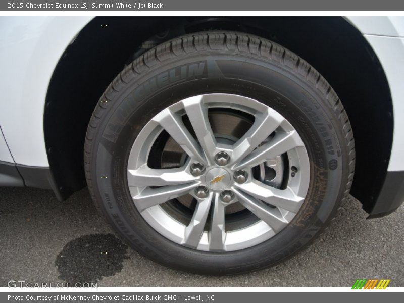 Summit White / Jet Black 2015 Chevrolet Equinox LS