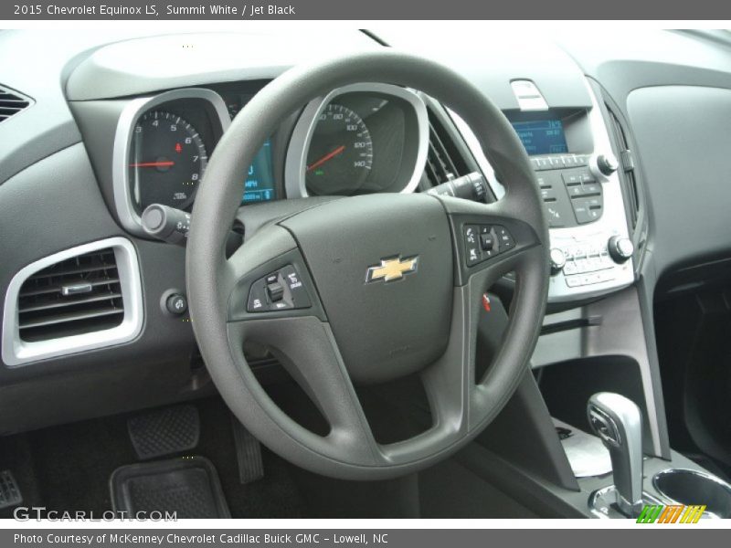 Summit White / Jet Black 2015 Chevrolet Equinox LS