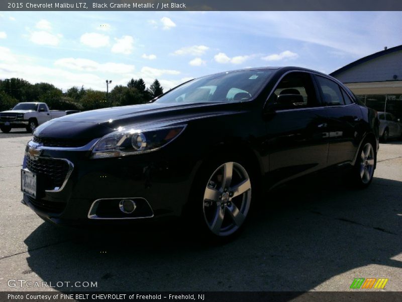 Black Granite Metallic / Jet Black 2015 Chevrolet Malibu LTZ