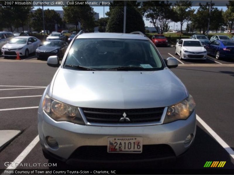 Cool Silver Metallic / Black 2007 Mitsubishi Outlander LS 4WD