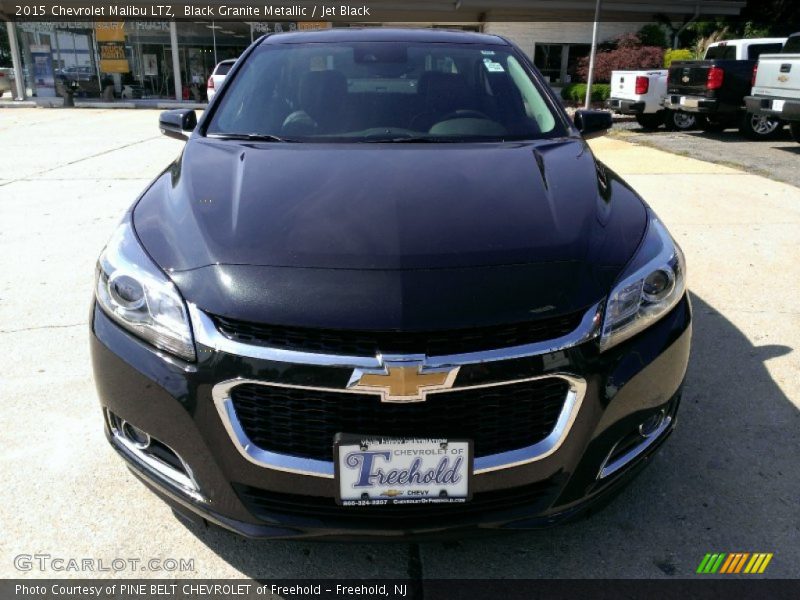 Black Granite Metallic / Jet Black 2015 Chevrolet Malibu LTZ