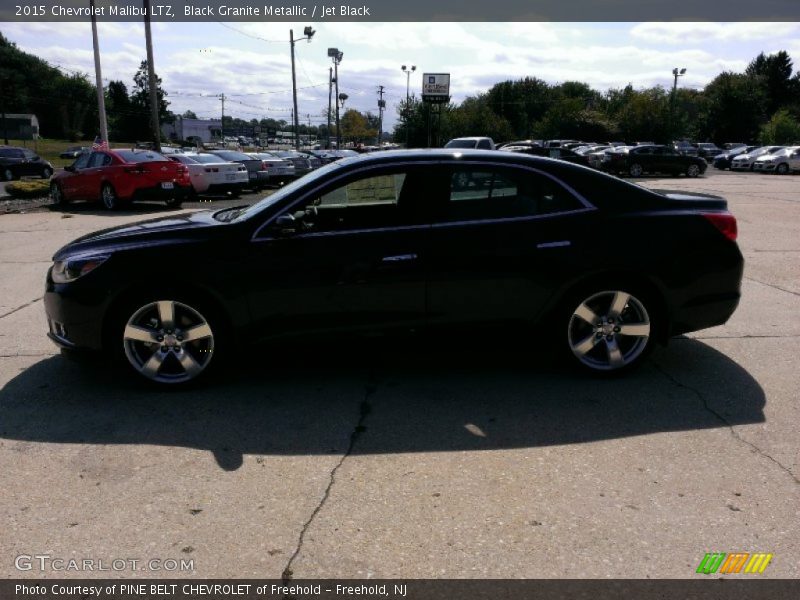 Black Granite Metallic / Jet Black 2015 Chevrolet Malibu LTZ