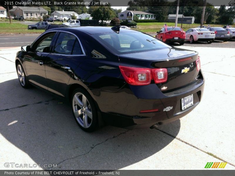 Black Granite Metallic / Jet Black 2015 Chevrolet Malibu LTZ