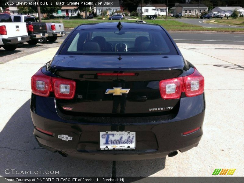 Black Granite Metallic / Jet Black 2015 Chevrolet Malibu LTZ