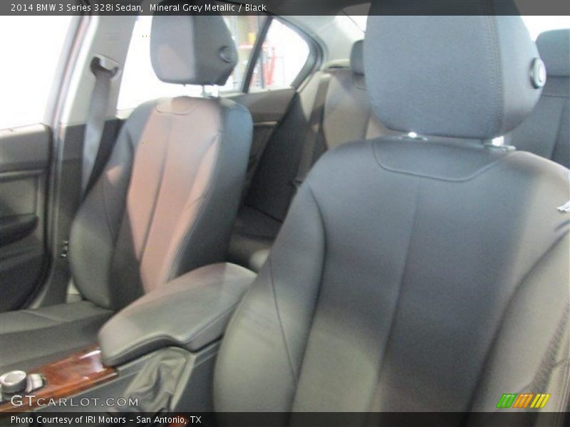Mineral Grey Metallic / Black 2014 BMW 3 Series 328i Sedan